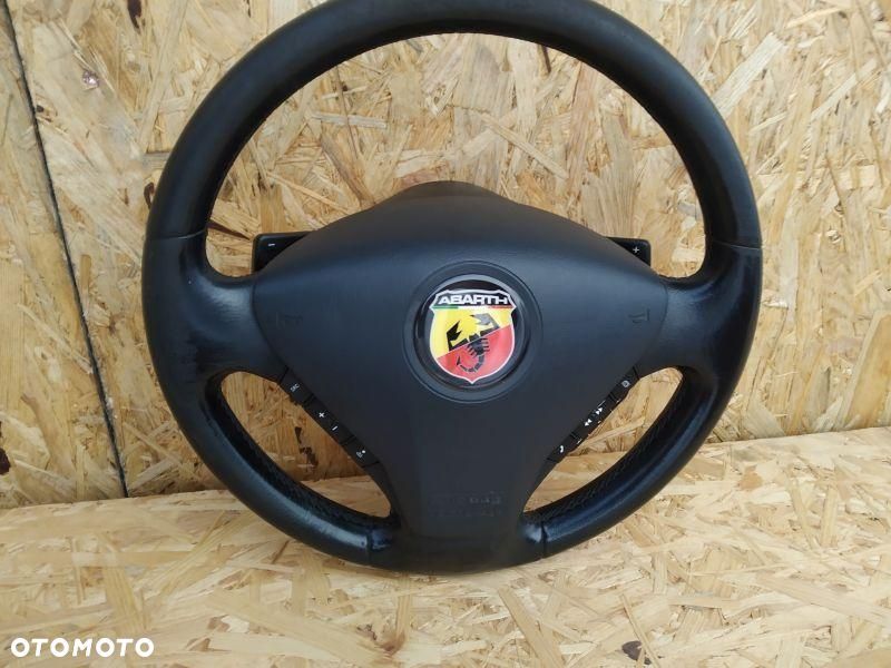 KIEROWNICA MULTI SKÓRZANA ŁOPATKI FIAT STILO ABARTH - 2