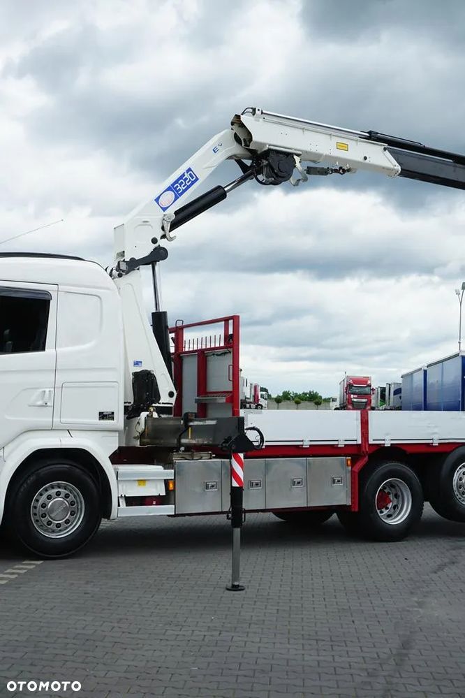 Scania G 490 / 6 X 2 / SKRZYNIOWY + HDS / HMF 3220 K7 / WYSIĘG 18,9 M - 29