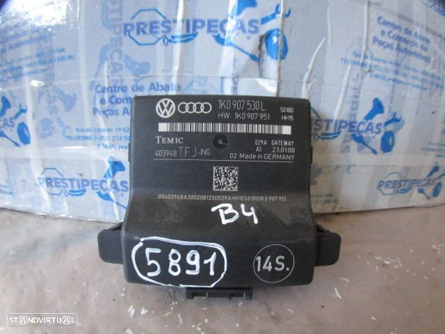 Modulo 1K0907530L 1K0907951 VW GOLF PLUS (5M) FASE 1 2008 1.9TDI  105CV 5P CINZENTO Módulo Gateway - 1