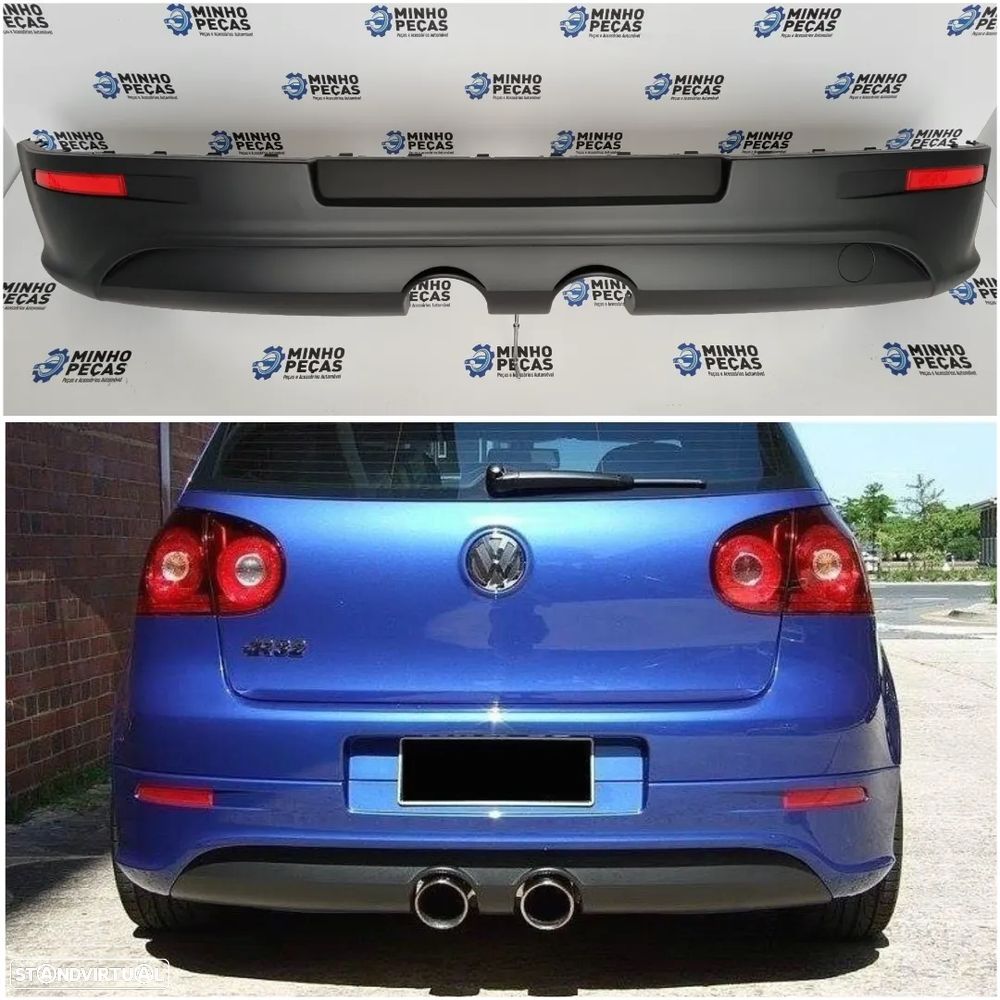 Difusor Traseiro Golf 5 (R32) - 1
