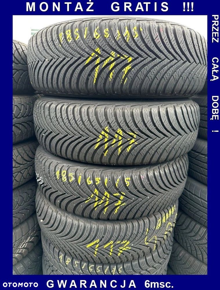 185/65r15 Michelin Alpin 5_7,5mm_4szt_(117) - 1