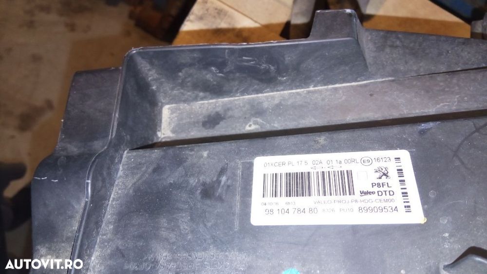 Far Peugeot 3008 full led 9810478480 far stanga - 6
