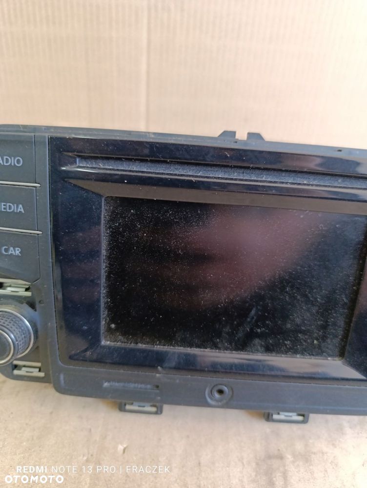 WYŚWIETLACZ RADIO EKRAN VW POLO V 6C 6C0035869B - 3