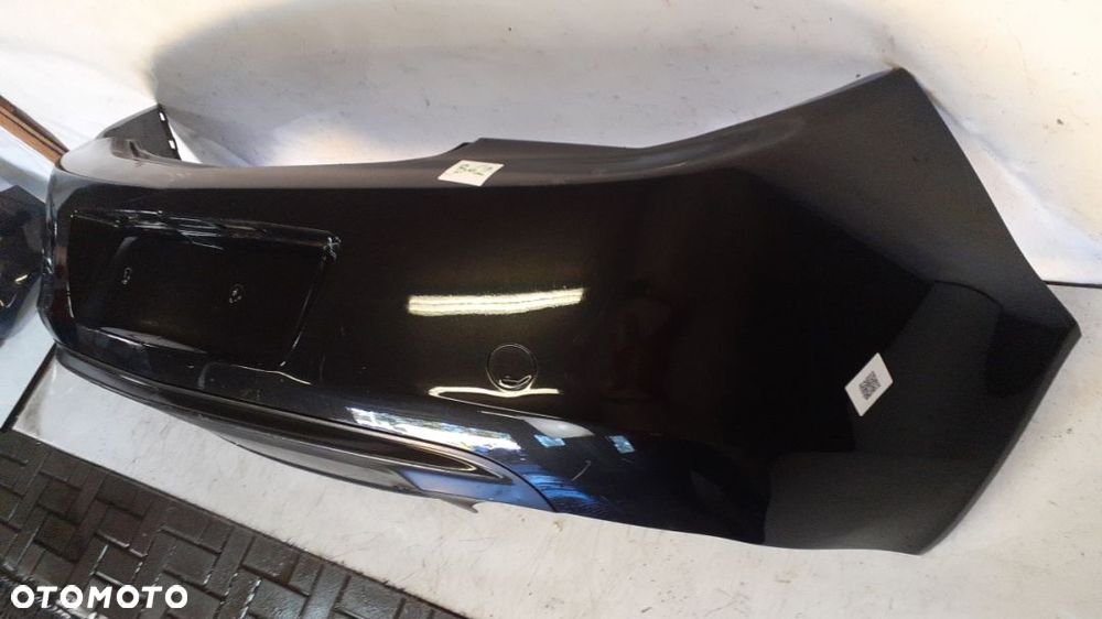 ^ ZDERZAK TYŁ TYLNY OPEL INSIGNIA A I 1 Z22C CZARNY SEDAN - 3