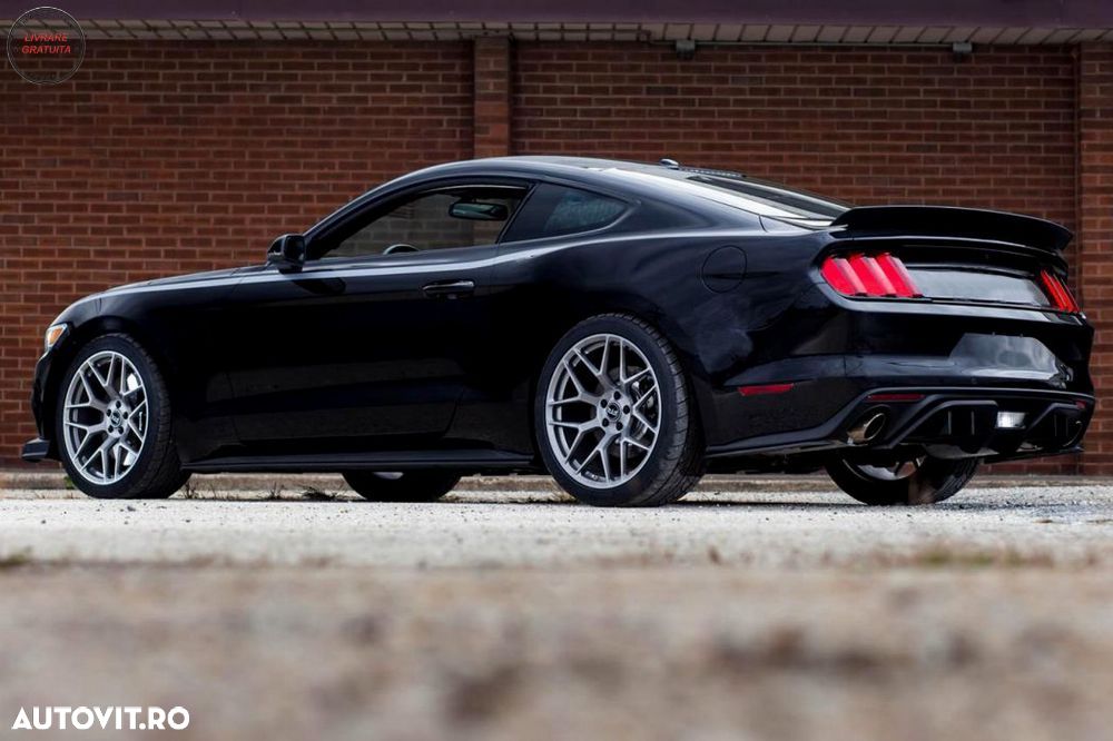 Difuzor Bara Spate Ford Mustang Sixth Generation (2015-2017) RTR Design Negru Mat- livrare gratuita - 8