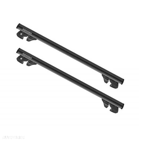 Bare transversale aero Menabo Jackson Black pentru bare longitudinale - 3