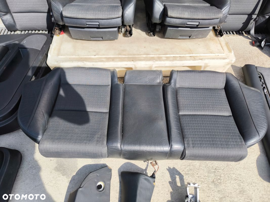 FOTEL FOTELE AUDI S4 B6 B7 PÓŁ SKÓRA RECARO ELEKTRYKA KOMPLET EUROPA ! - 6