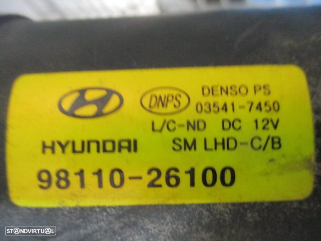 Motor Limpa Vidros Frente 9811026100 HYUNDAI SANTA FE 2006 FRENTE ORIGINAL - 2