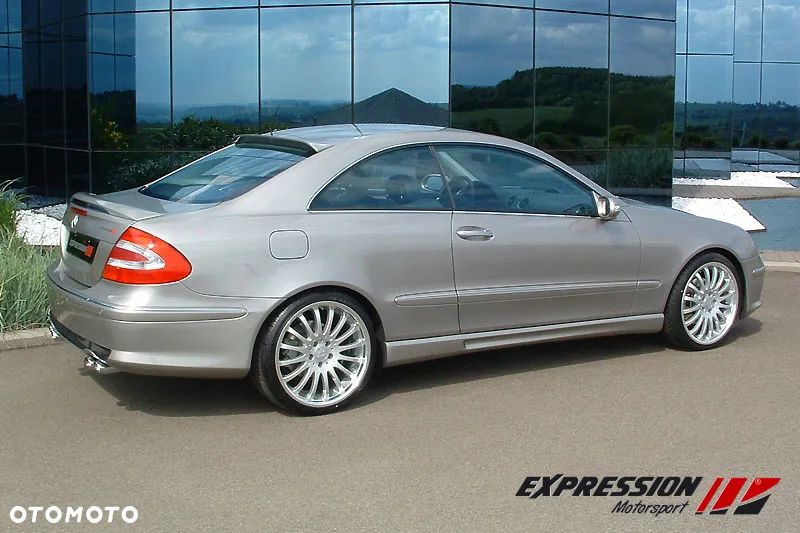 MERCEDES CLK W209 SPOILER DASZEK PODKŁAD - 3