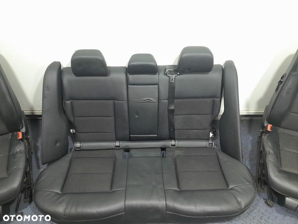E KLASA W212 LIFT SEDAN FOTELE KANAPA BOCZKI PÓŁSKÓRA KOMPLET - 5