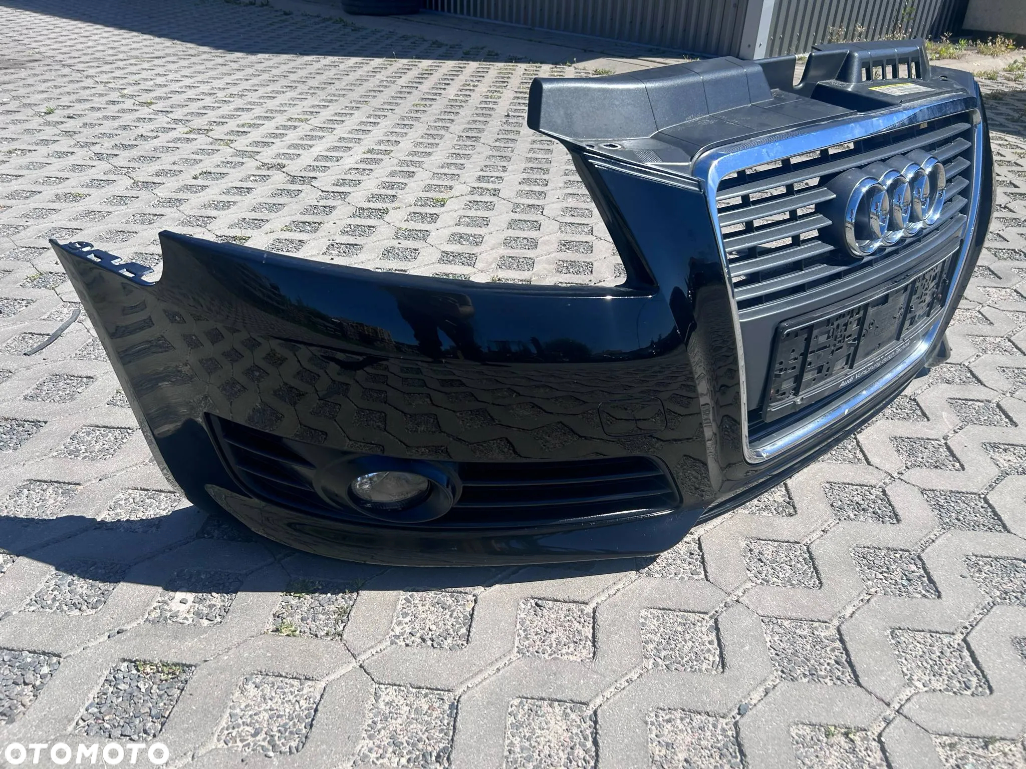 Audi A3 8P FL Lift  Zderzak Przód Przedni Kompletny Duży Grill LZ9Y ładny - 9