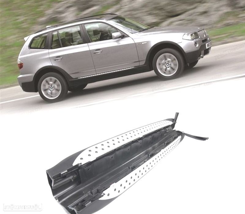 ESTRIBOS LATERAIS PACK M BMW X3 E83 04-10 - 1