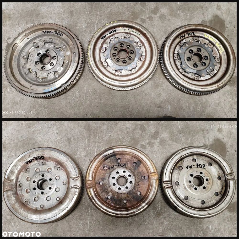 VOLKSWAGEN VW AUTOMAT AUTOMATYCZNE DIESEL / BENZYNA SPRZĘGŁO KOŁO ZAMACHOWE TARCZA DOCISK DWUMAS - 31