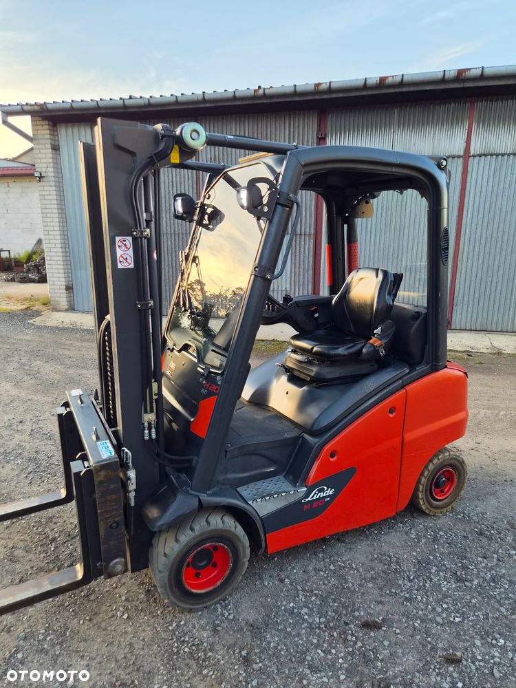 Linde LINDE H20 T -01 Przebieg oryginalny 11000mth , przesuw, pozycjoner, wolny skok, triplex VAT23% - 6