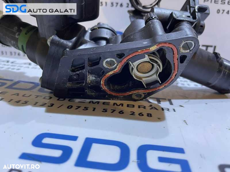 Corp Carcasa Suport Termostat Senzor Apa Nissan Juke 1.5 DCI 2013 - Prezent Cod 110608431R[S0336] - 5