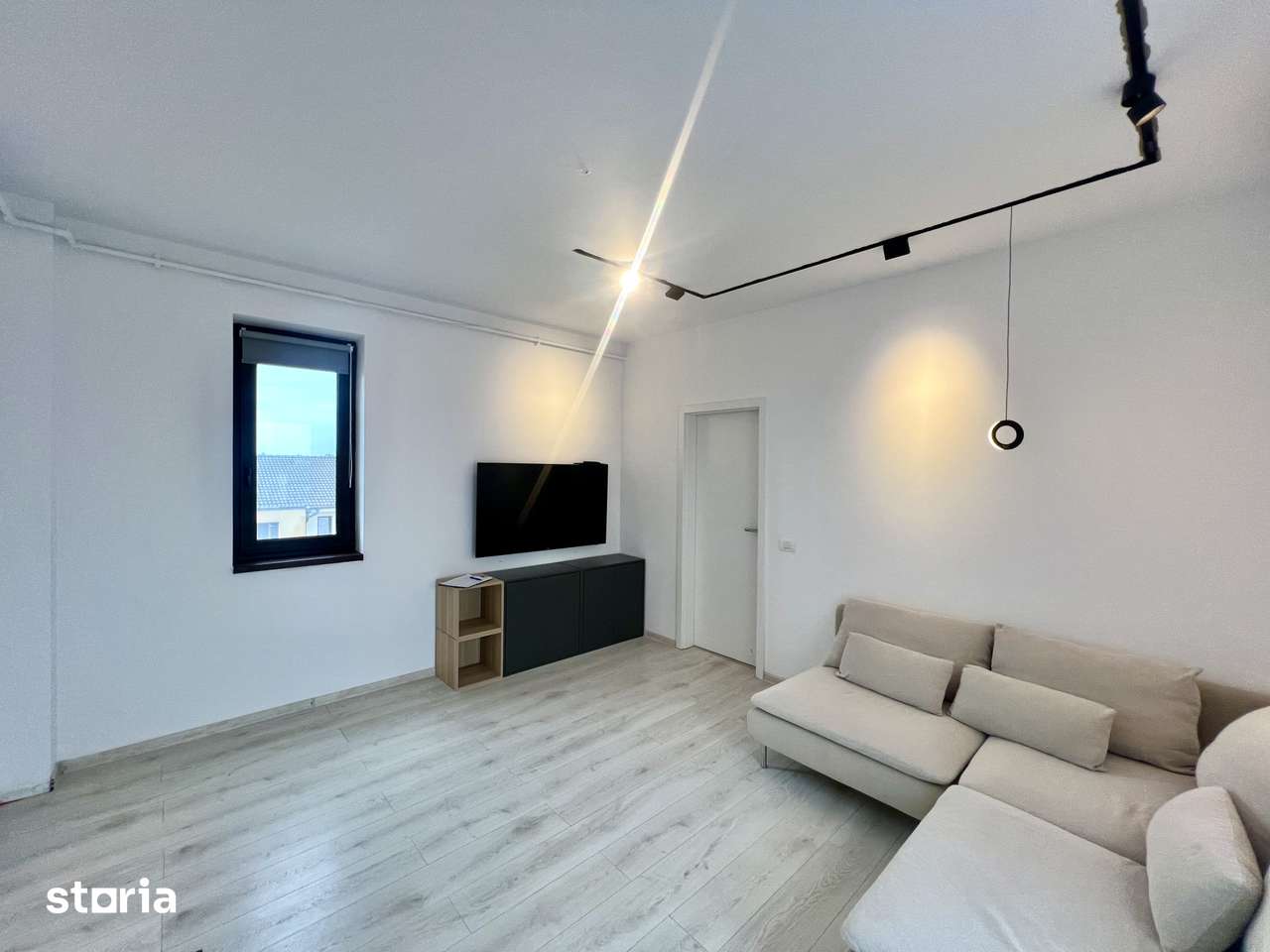 Penthouse modern, 2 camere, 57 mp utili, terasa 20 mp - Giroc — fotografia 3