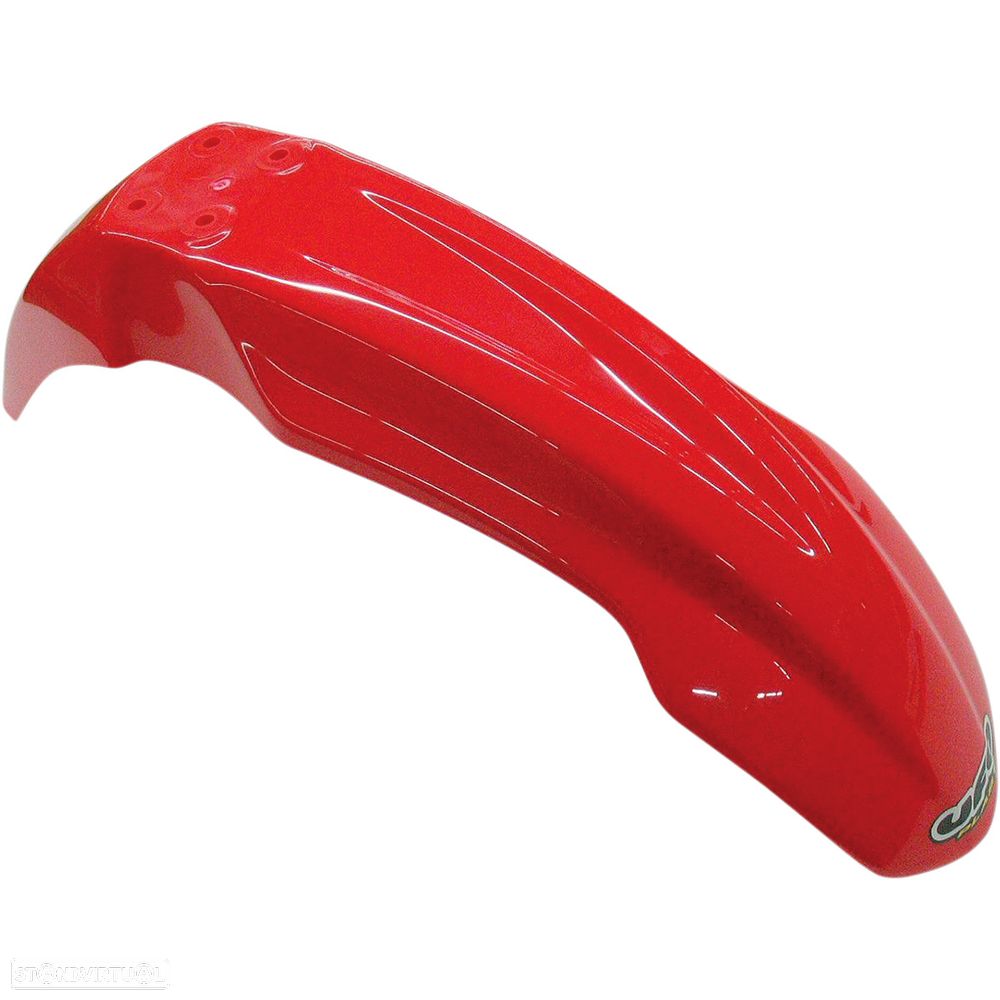 guarda lamas dianteiro ufo vermelho honda cr / crf - 1