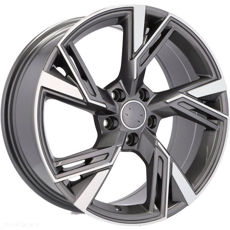 4x Felgi 18 m.in. do AUDI A4 Allroad B8 B9 A5 8T 8F F5 A6 C7 C8 A7 4K8 4G8 A8 D4 D5 - B1571 (FBX154) - 3