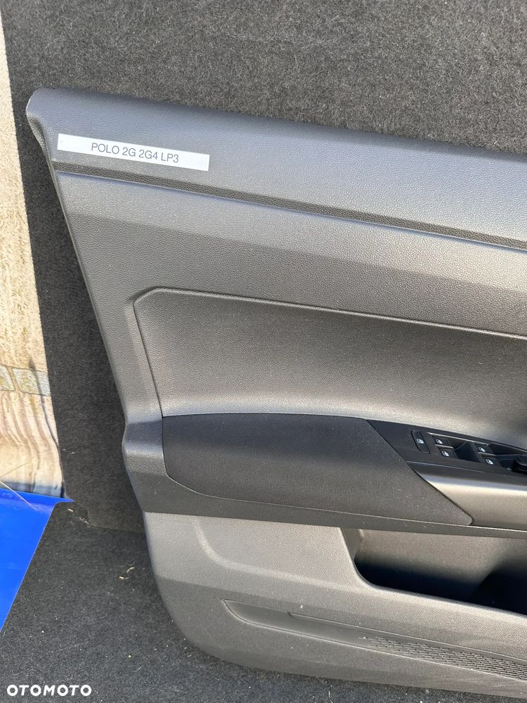 Tapicerka, boczek drzwi lewy przód VW Polo VI 2G 2G4 - 4