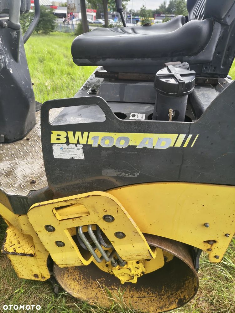 Bomag BW 100 AD-5 DYNAPAC CC HAMM HD AMMMAN 2xWIBRACJE SUPER STAN 1662 MTH VIBROMAX WALEC DROGOWY - 5