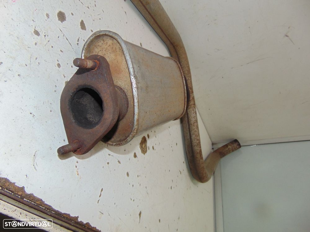 Volvo 480 TURBO tubo/panela de escape pequena - 7