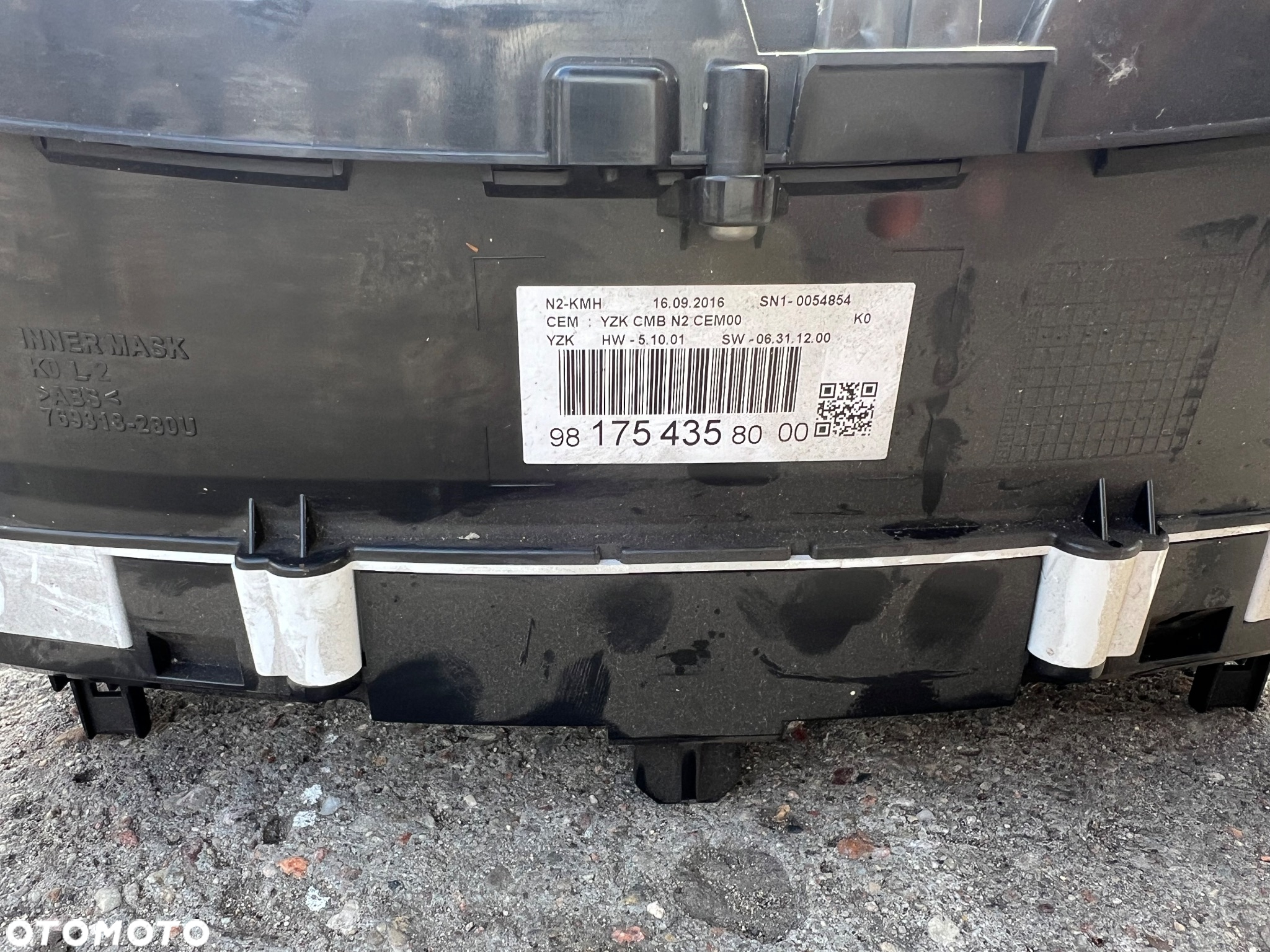 Citroen jumpy nagrzewnica manetka licznik konsola  stacyjka kolumna kierownicza moduł bsi radio panel klimatyzacji - 8