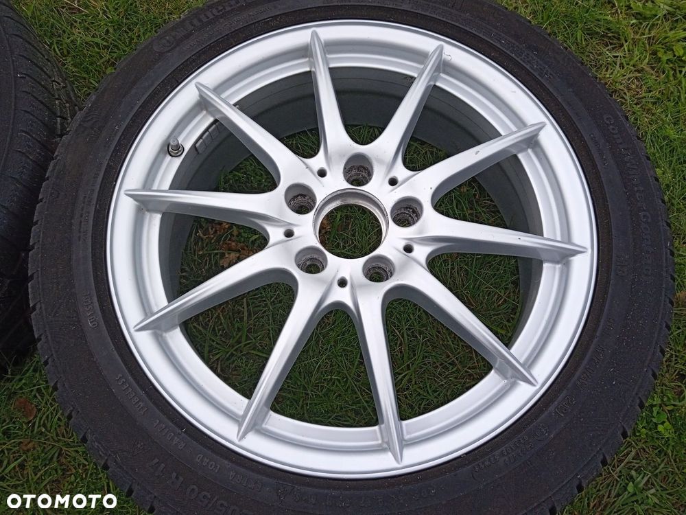 felgi aluminiowe 5x112 Mercedes B W246 W245 W247 Opony zima 7mm et49 17 - 5