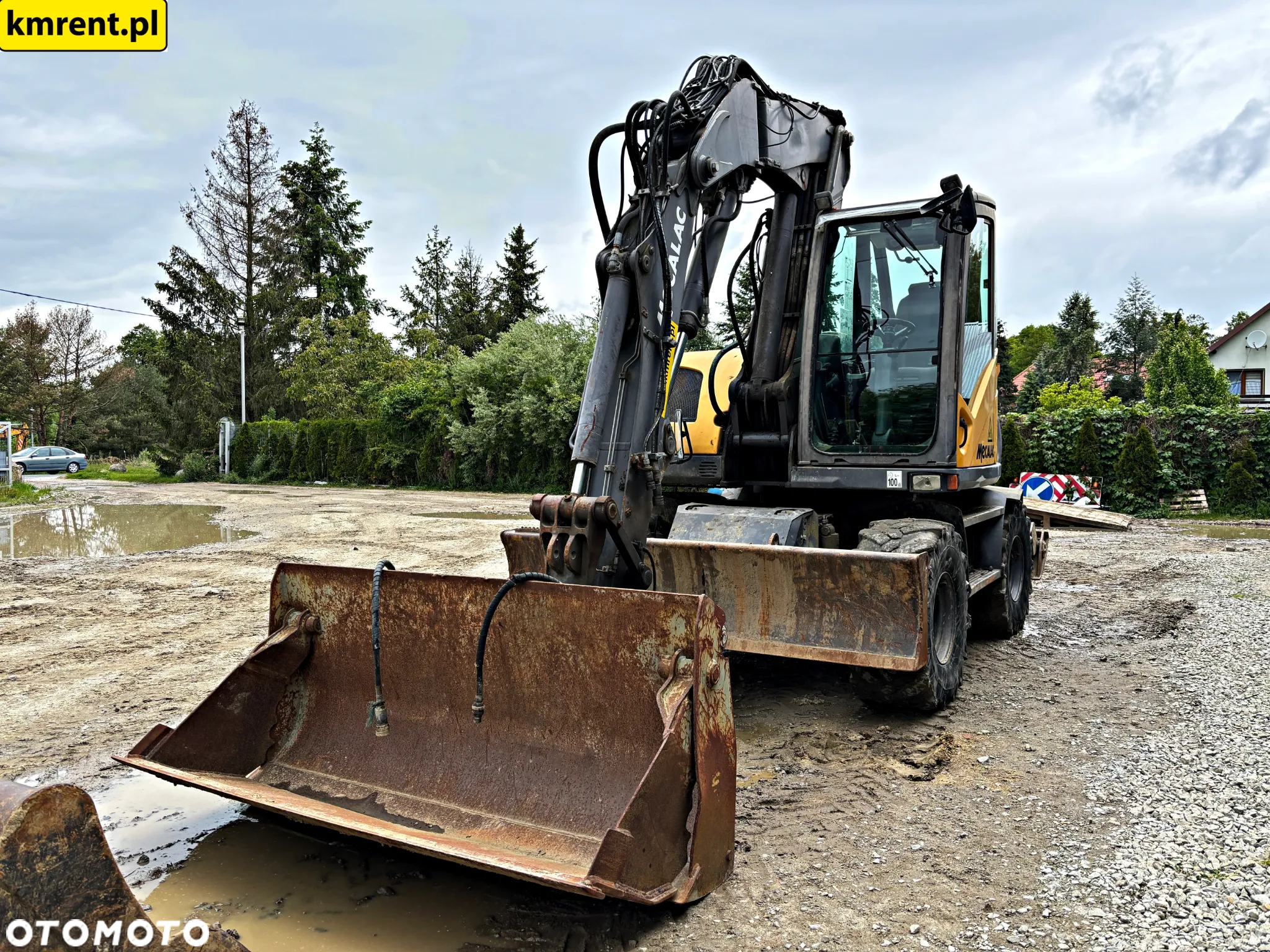 Mecalac 714 MW KOPARKA KOŁOWA 2013R. | CAT LIEBHERR 313 315 312 JCB JS 145 - 11