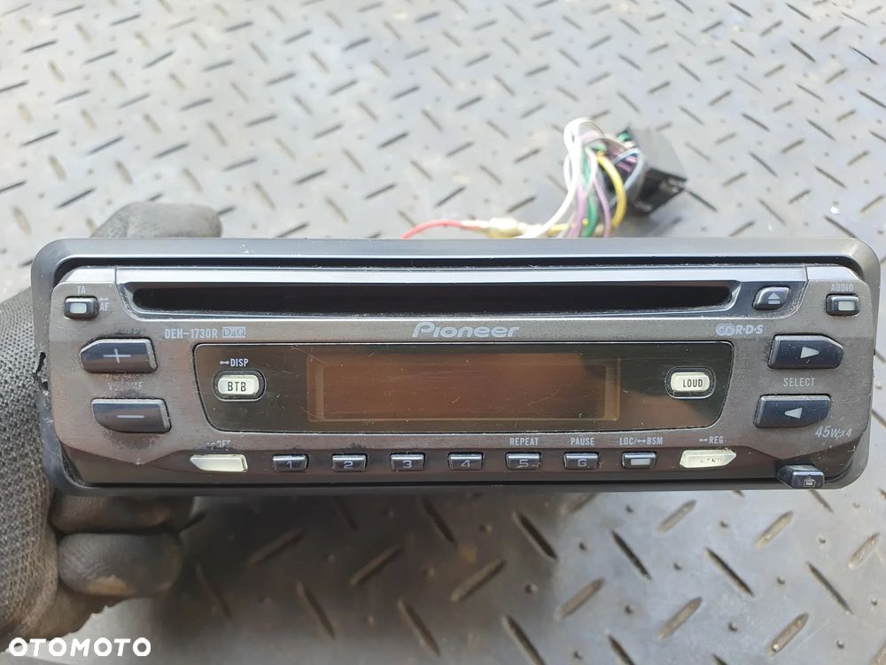 PIONEER DEH-1730R RADIO SAMOCHODOWE RADIOODTWARZACZ CD - 1