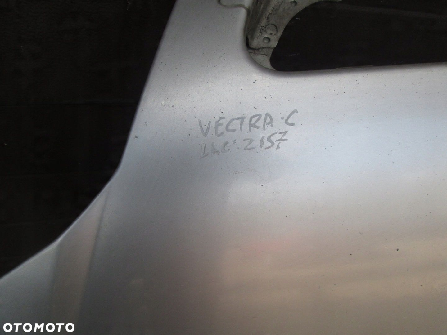 MASKA POKRYWA SILNIKA OPEL VECTRA C Z157 SREBRNY - 2