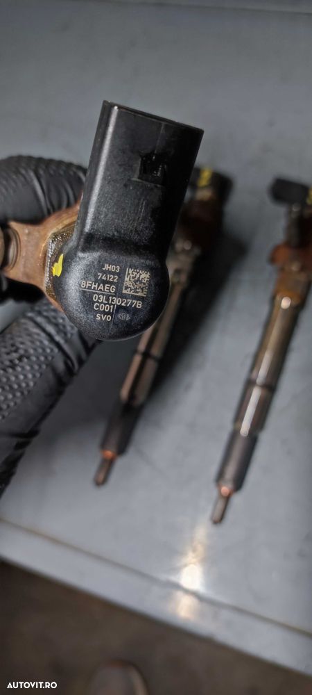 Injector injectoare volkswagen vw 1.6 TDI cay CAYC cod 03l130277b - 3