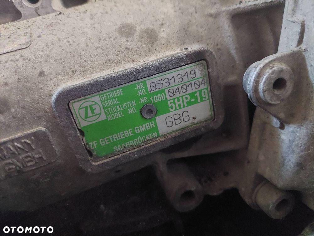 SKRZYNIA BIEGÓW AUTOMATYCZNA AUDI A4 B6 2.5 TDI GBG TIPTRONIC - 7