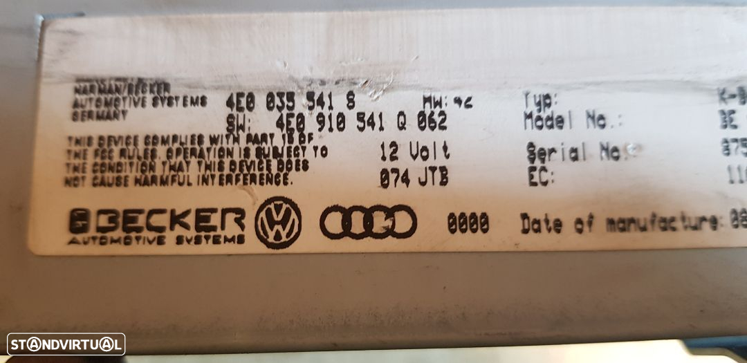 Tuner K-Box  Audi A8 2008/2010 - 2