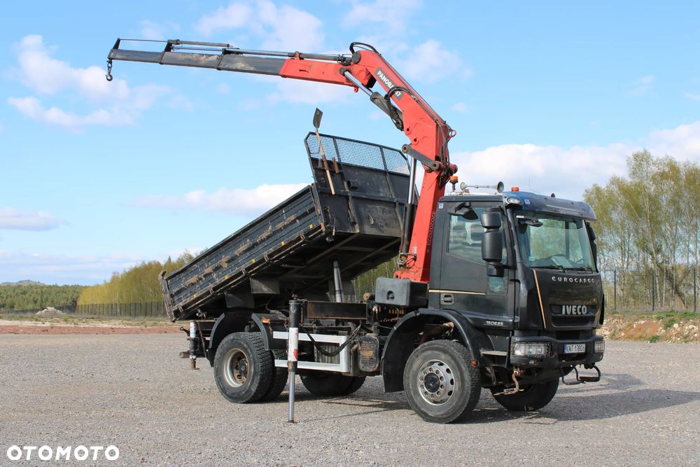 Iveco Eurocargo ML150E25WS Napęd 4x4 Reduktor Blokada Wywrotka Kiper Wywrot HDS Żuraw Dźwig Energetyka - 4