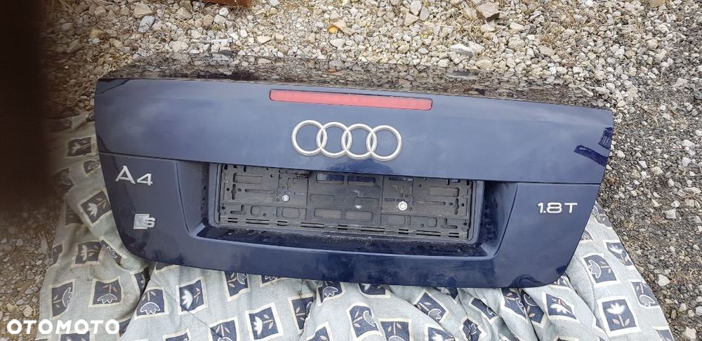 KLAPA TYLNA AUDI A4 B6 B7 CABRIO
