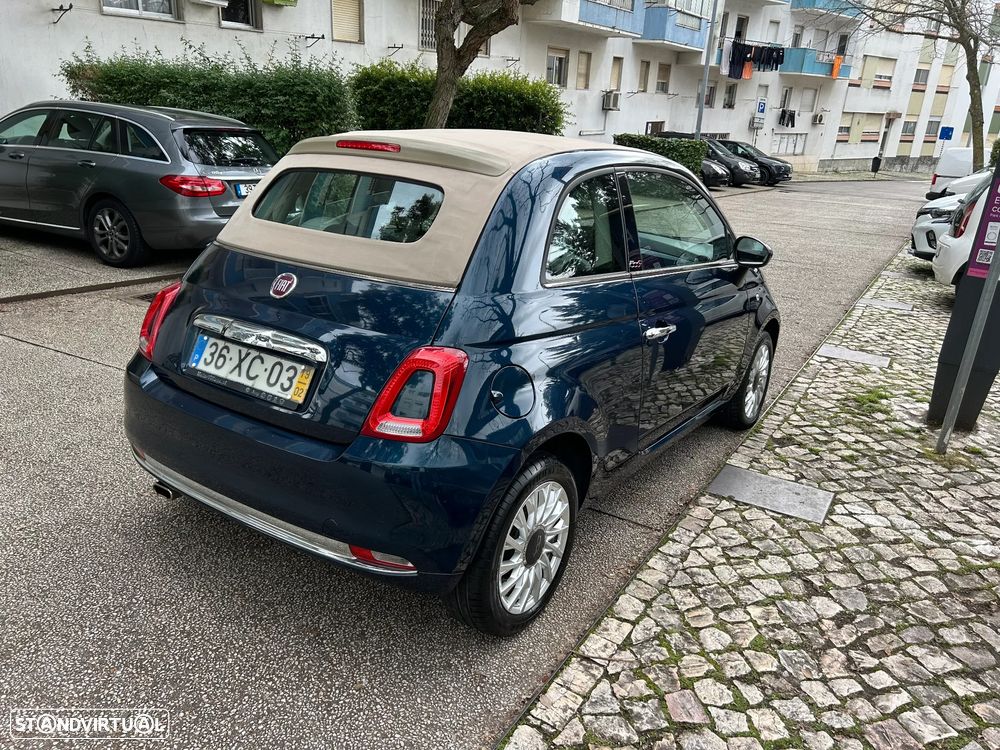 Fiat 500C 1.2 Lounge Dualogic - 5