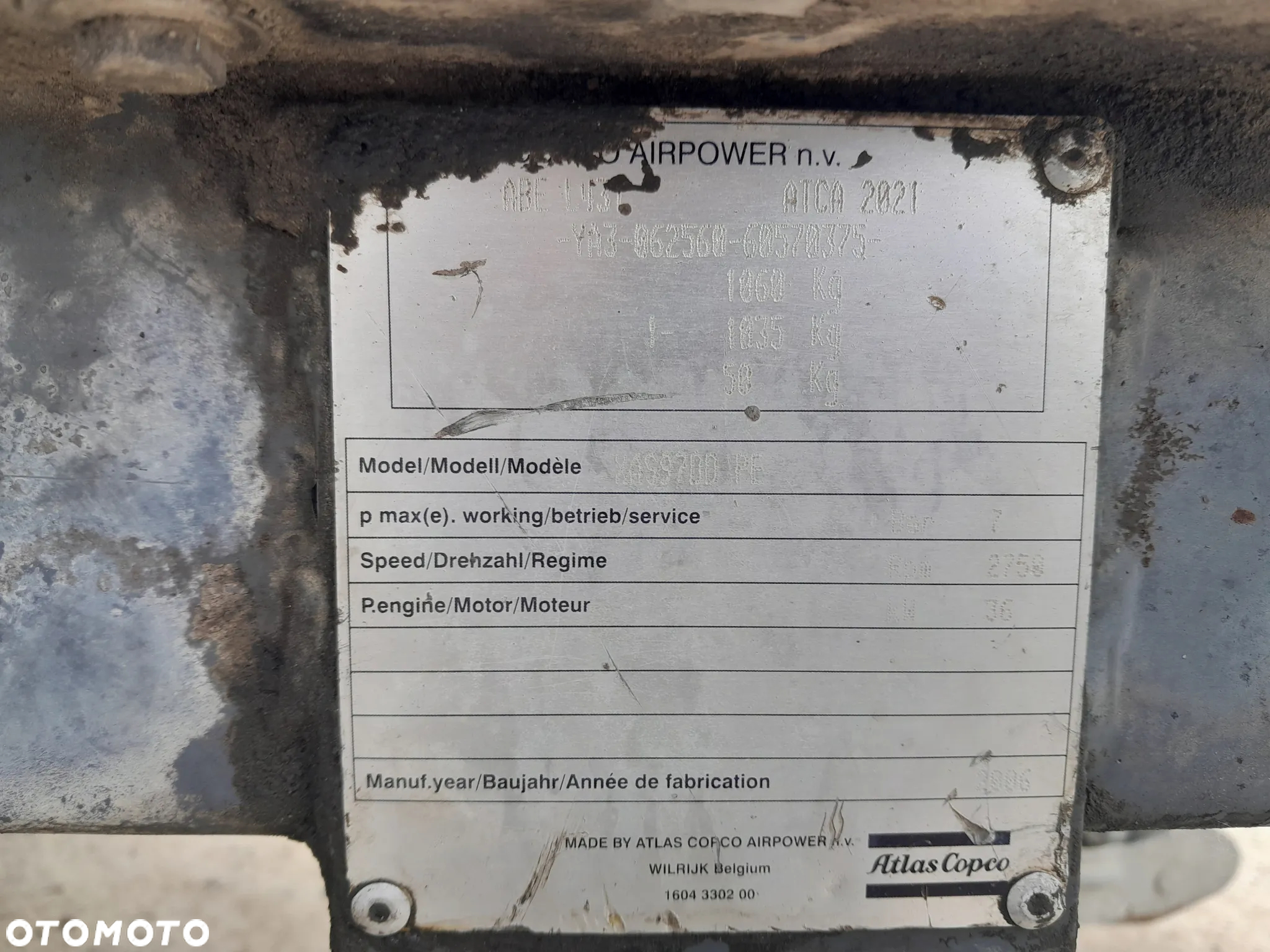 Atlas Copco XAS97 - 7