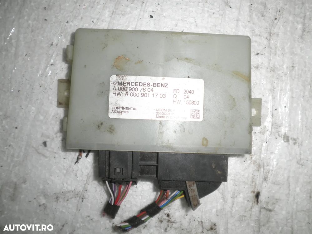 Calculator AdBLue Mercedes Vito W447, Sprinter W907, C Class W205, E Class W213, 1.7 2.2 CDI A0009007604