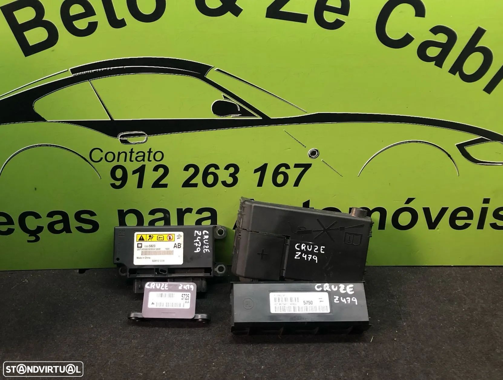 CHEVROLET CRUZE CENTRALINA UNIDADE PEÇAS - 1