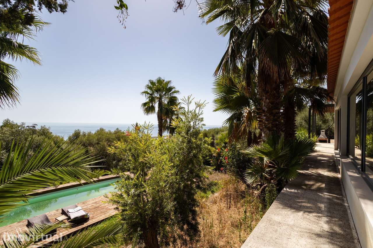 Quinta com 6.750 m², moradia, piscina, jardim e vista de mar - Grande imagem: 4/42
