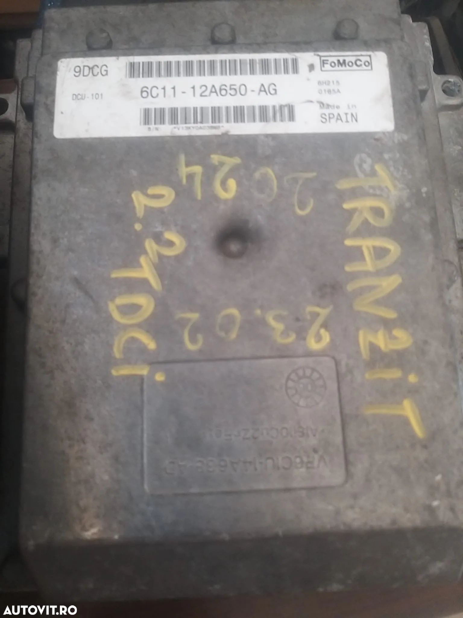 Calculator ECU cod: 6C1112A650AG pentru Ford Transit 2.2 DCI din 2008 - 1
