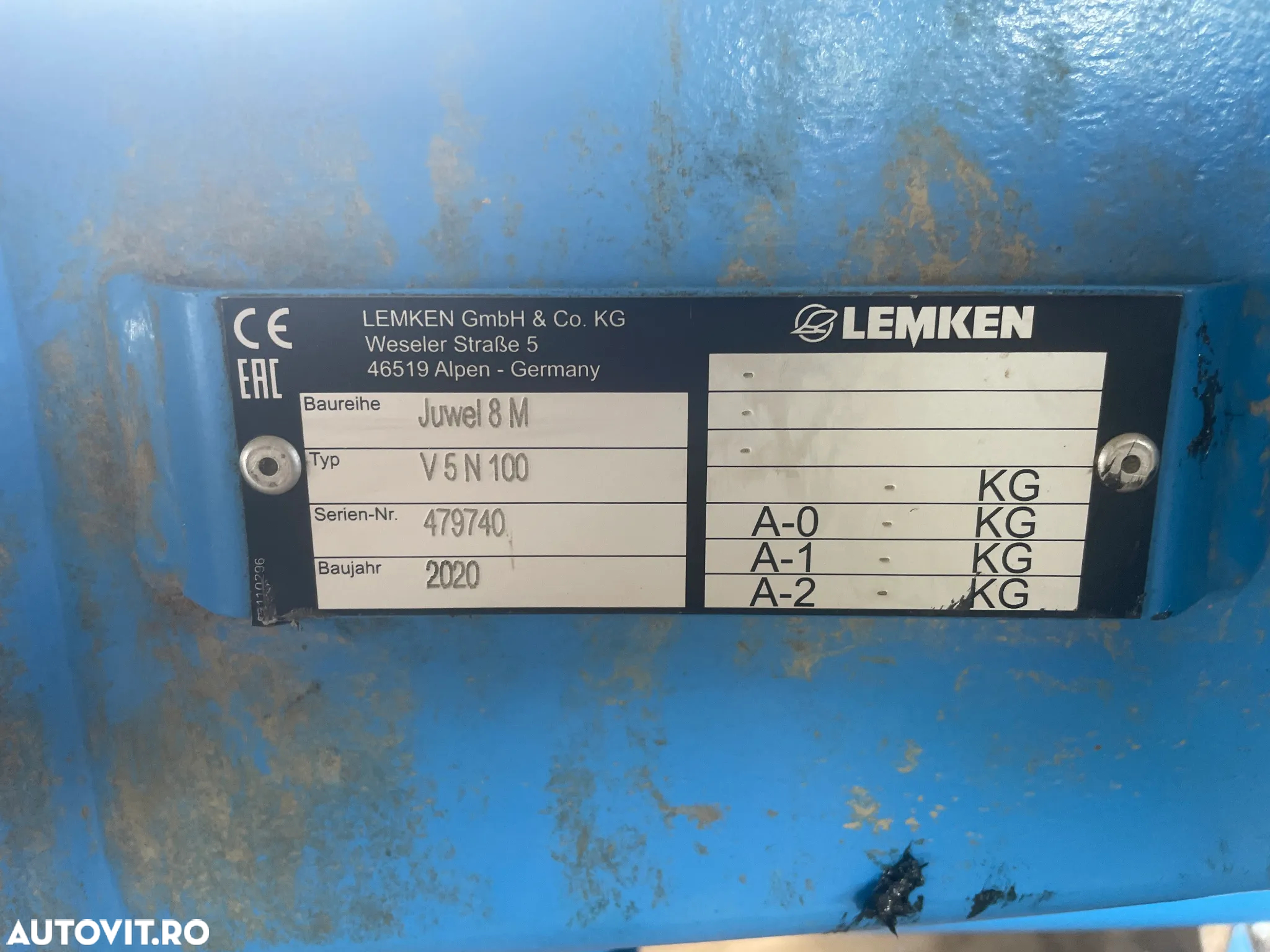 Lemken Juwel 8 M V5N100 - 5