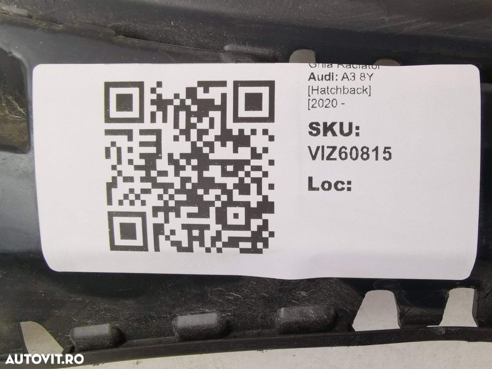 Grila Radiator Audi A3 8Y [Hatchback] [2020 - 2021 2022 2023 2024 2025 - 8