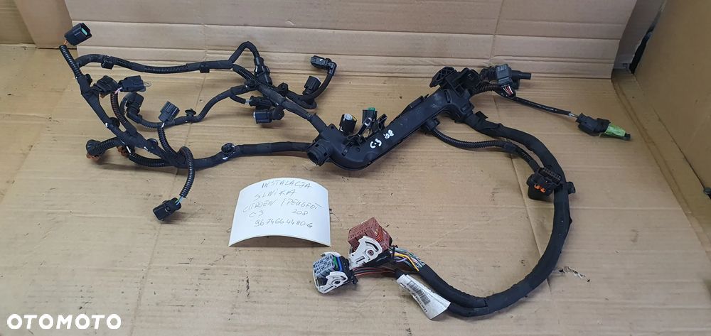 Wiązka instalacja silnika Citroen C3 II 1.0 VTI 9674664480 - 1