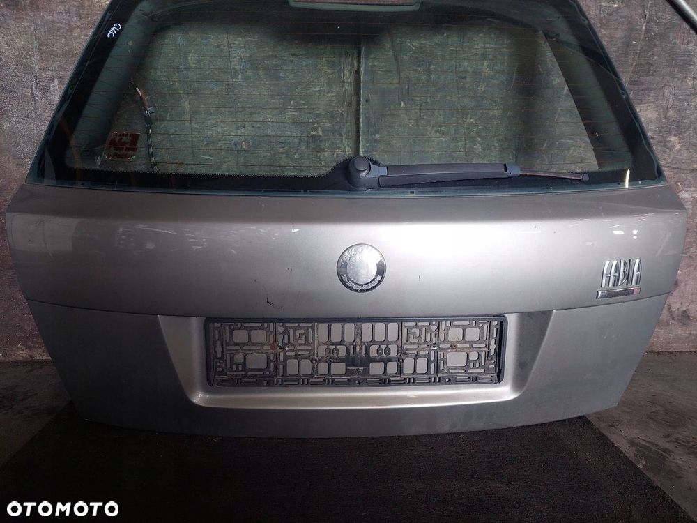 KOMPLETNY TYŁ SKODA FABIA I LIFT 9202 6Y6919283A KLAPA ZDERZAK LAMPY - 9