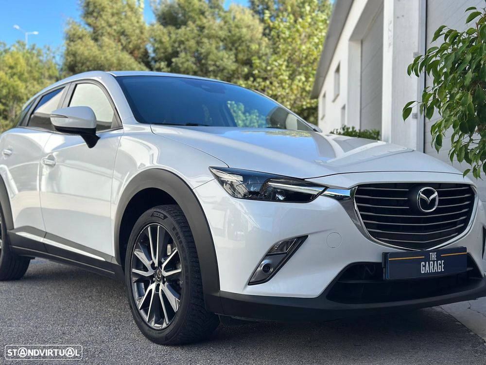 Mazda CX-3 1.5 Sky.Excellence HT Leather White Navi - 8