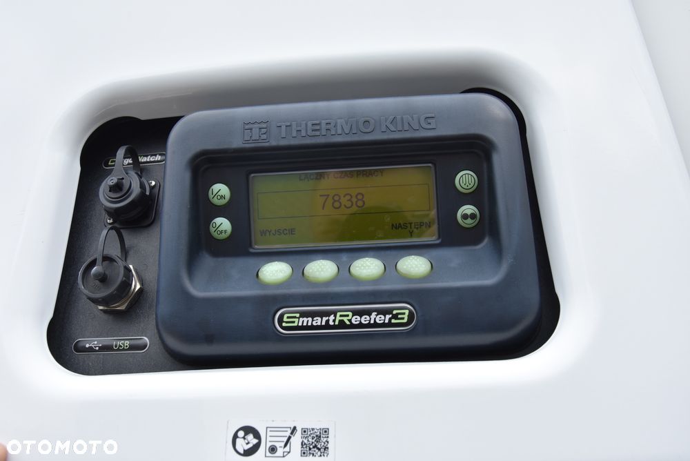 Schmitz Cargobull CHŁODNIA THERMOKING SLX / 4 RYGLE / OŚ PODNOSZONA / PALECIARA / ELEKTRYKA / DRUKARKA /  STAN IDELNY !!! - 24