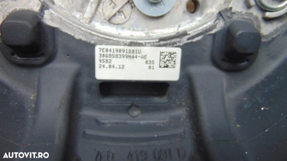 Volan Volkswagen Transporter T5 facelift 2.0 diesel an 2009-2015 cod 7E0419091DB1U - 4