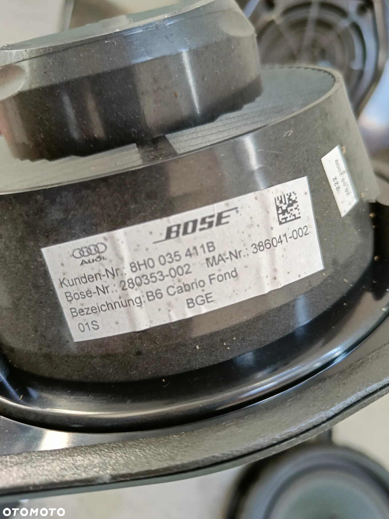 Głośniki Bose Audi A3 8P Wzmacniacz Subwoofer Głośnik - 11