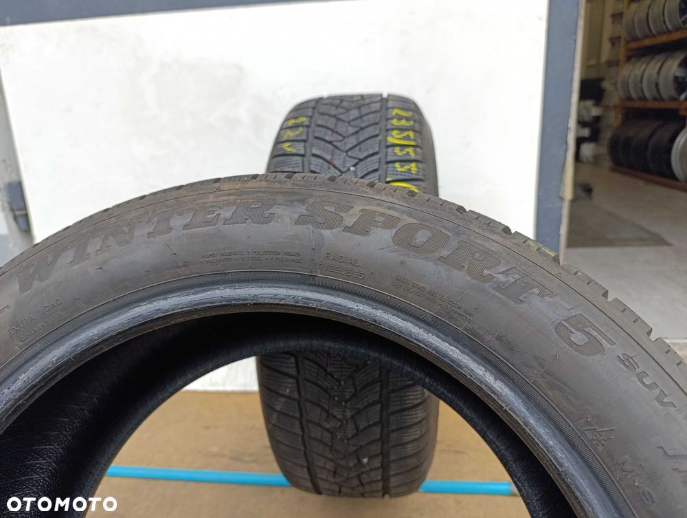 2x 235/55 R19 105V Dunlop Winter Sport 5 Suv 2022r 6,8mm - 6